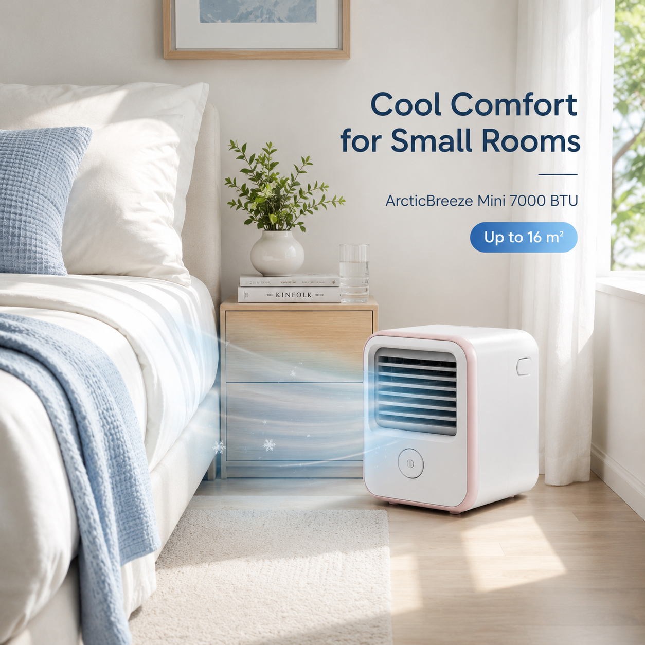 ArcticBreeze Mini 7000 BTU Portable Air Conditioner - Detail image 2