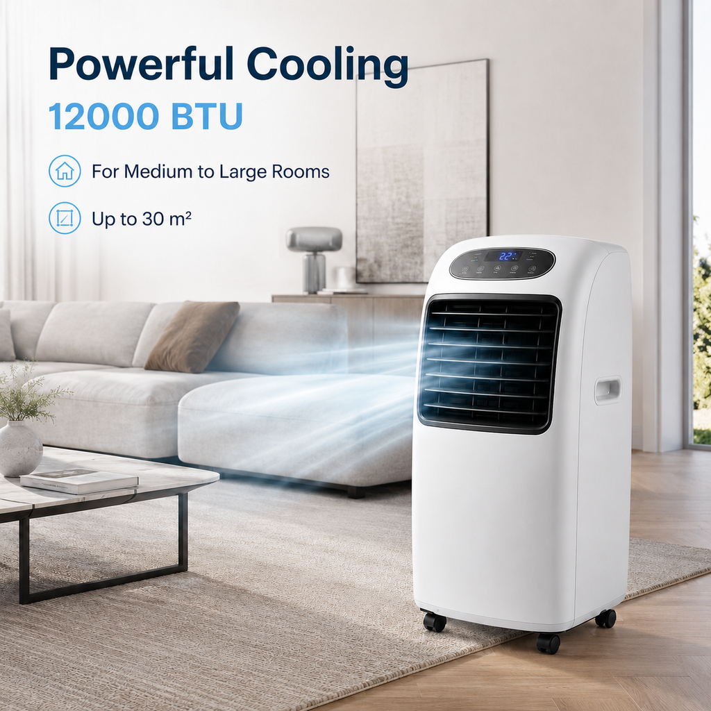 ArcticBreeze 12000 BTU Portable Air Conditioner - Detail image 1