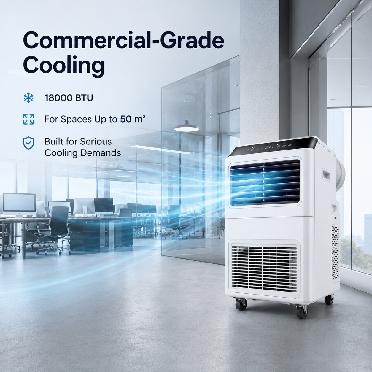 ArcticBreeze Pro 18000 BTU Commercial Air Conditioner - Detail image 1